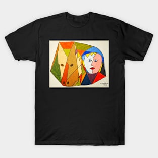 Girl with horse T-Shirt